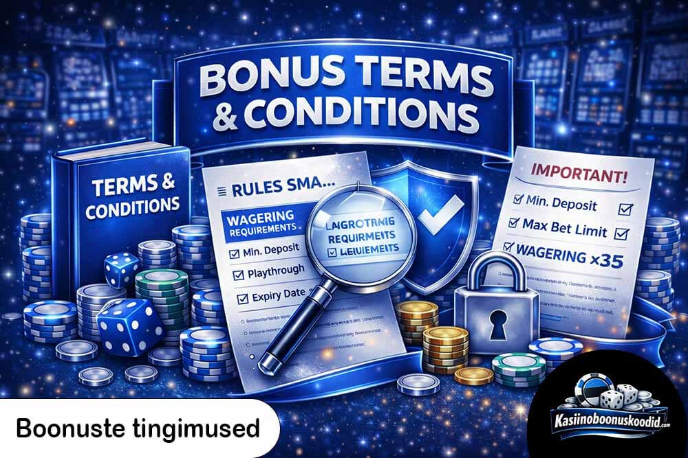 Kasiinoboonuste tingimused