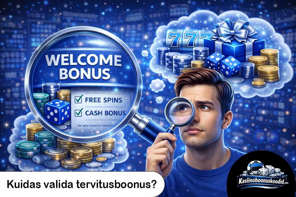 Kuidas valida tervitusboonust